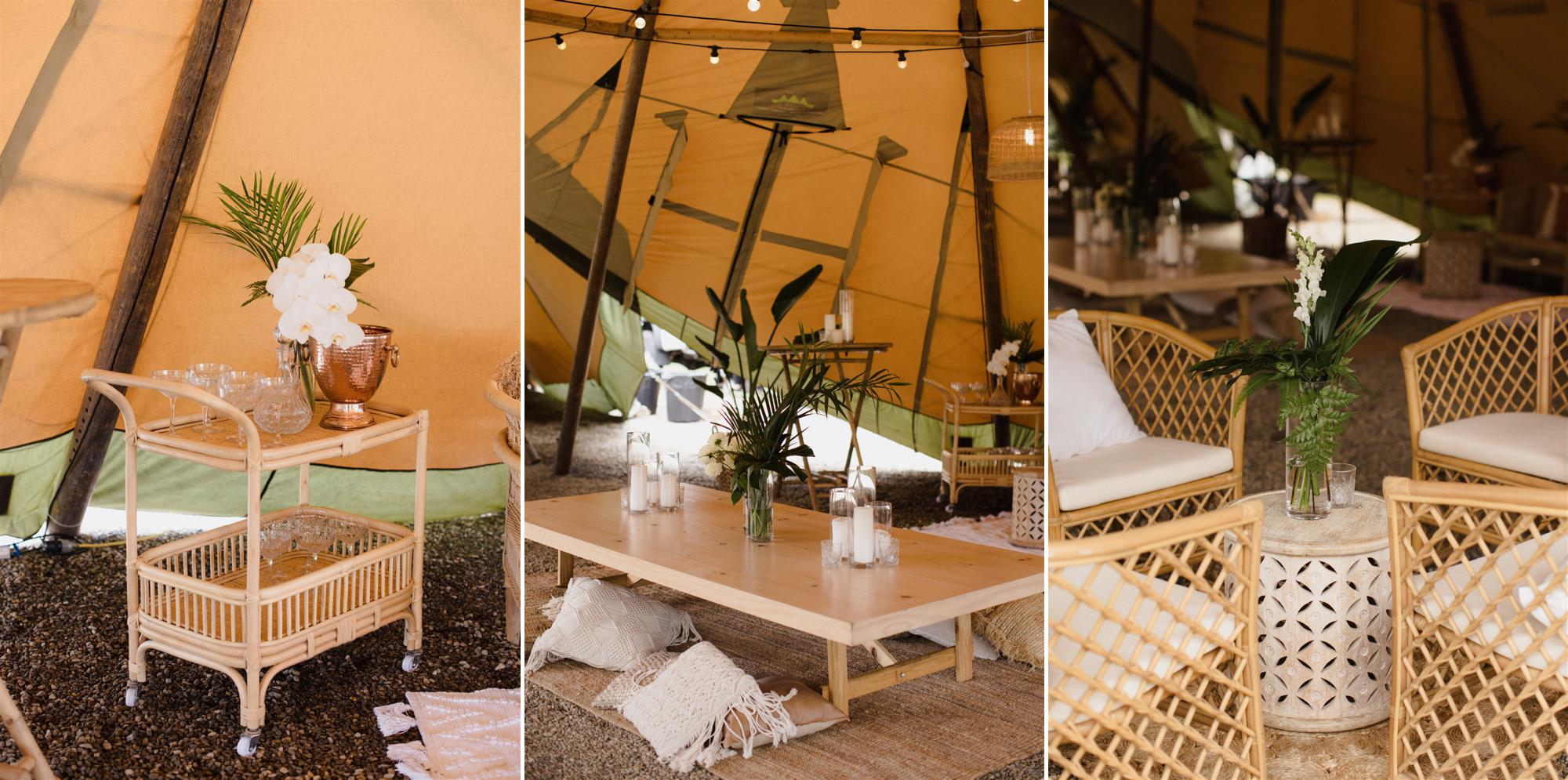 gold coast farm house tipi wedfest